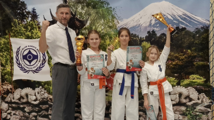 Ostrów Mazowiecka - Sukces młodych zawodników Brokowskiego Klubu Karate Kyokushi