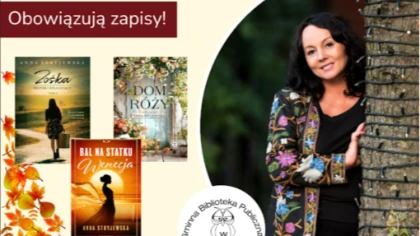 Ostrów Mazowiecka - Autorka bestsellerowych powieści obyczajowych przyjedzie do 