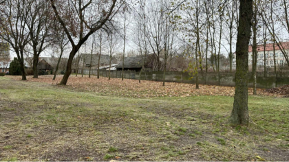 Ostrów Mazowiecka - Czy nad miejskim stawem w Ostrowi Mazowieckiej powstanie ogr