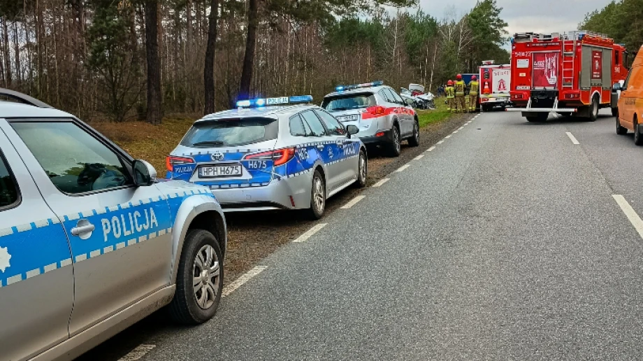 Fot. KPP w Ostrowi Mazowieckiej/OSP Komorowo