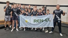 Reprezentacja Academii Gorila Ostrów Mazowiecka na starcie Róża Fight Cup 11