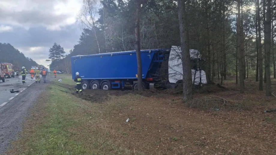 Fot. KPP w Ostrowi Mazowieckiej/OSP Komorowo