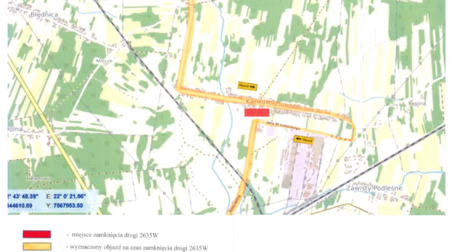 Fot. Powiatowy Zarząd Dróg w Ostrowi Mazowieckiej
