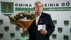 Strażak ochotnik z gminy Małkinia Górna odznaczony Krzyżem Świętego  Floriana
