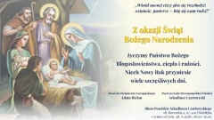 Życzenia świąteczne i noworoczne od Posła Adama Bielana i Posła Arkadiusza Czartoryskiego