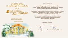 Świąteczne życzenia od Banku Spółdzielczego w Ostrowi Mazowieckiej