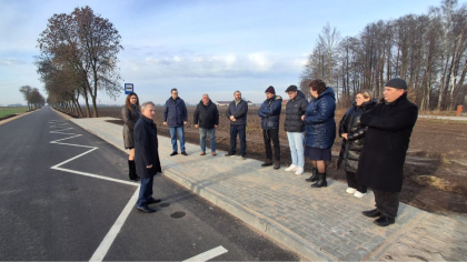 Ostrów Mazowiecka - W gminie Andrzejewo nastąpił odbiór końcowy prac budowlanych