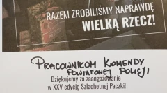 Wzruszająca inicjatywa. Policjanci i uczniowie wspólnie niosą pomoc potrzebującej rodzinie