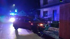 Wypadek na ulicy Warszawskiej w Andrzejewie