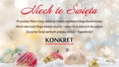 Świąteczne życzenia od firmy KONKRET