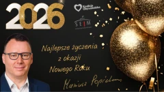 Życzenia Noworoczne od Posła na Sejm RP Mariusza Popielarza
