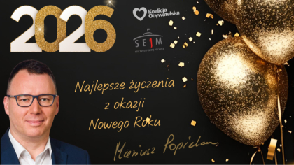 Ostrów Mazowiecka - Najlepsze życzenia z okazji Nowego Roku!
[foto]45639[/foto]