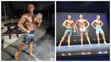 Ostrów Mazowiecka - Krystian Tatko, 24-letni zawodnik kulturystyki naturalnej z 