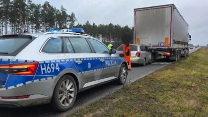 Ostrów Mazowiecka - W piątek 12 grudnia około godziny 9:00 na drodze S8 w kierun