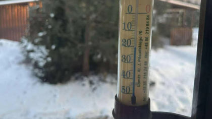 Ostrów Mazowiecka - Ostrołęka najzimniejszym miejscem w Polsce? Aż trudno uwierz