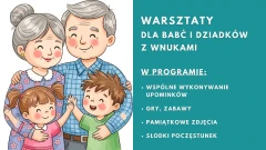 Dzień Babci i Dziadka w bibliotece. Rodzinne warsztaty pełne radości i wspólnych chwil