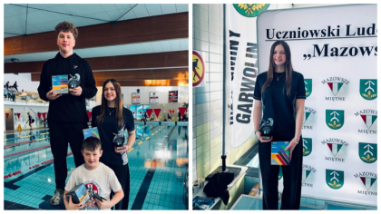 Ostrów Mazowiecka - 18 stycznia zawodnicy Uczniowskiego Klubu Sportowego Neptun 