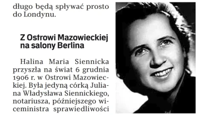 Ostrów Mazowiecka - Rzeczpospolita 9 stycznia przypomniała historię Haliny Szy