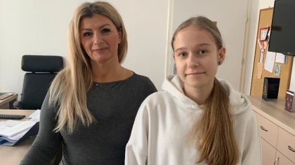 Ostrów Mazowiecka - Z radością informujemy, że Lena Wierzbowska, uczennica klasy