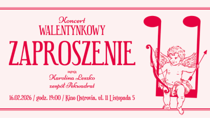 Ostrów Mazowiecka - Już w lutym Kino Ostrovia wypełni się muzyką, emocjami i wyj