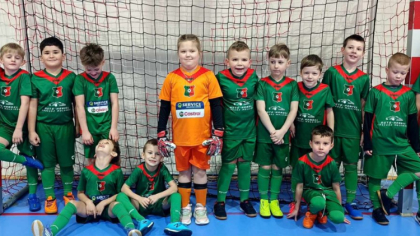 Ostrów Mazowiecka - Zespół z rocznika 2018/2019 MKS-u Małkinia rozegrał swój pie