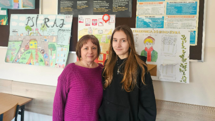 Ostrów Mazowiecka - Julia Zielińska, uczennica VII klasy Szkoły Podstawowej nr 3