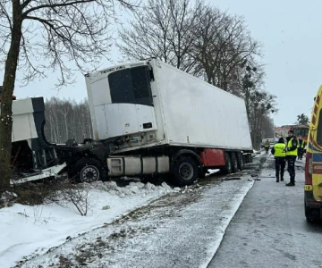 Do tragicznego wypadku doszło dzisiaj, 17 lutego, na drodze krajowej nr 57 w Dob