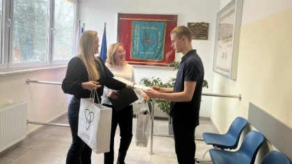 Ostrów Mazowiecka - Zaskoczył wszystkich i został finalistą. Bartłomiej z IV BTb