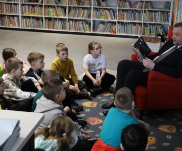 Ostrów Mazowiecka - W Miejskiej Bibliotece Publicznej w Ostrowi Mazowieckiej rus