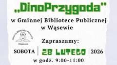 "DinoPrzygoda" w Wąsewie. Biblioteka zaprasza najmłodszych