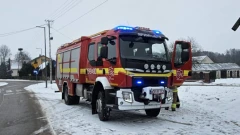Interwencja straży w Starym Lubotyniu. W budynku wykryto tlenek węgla