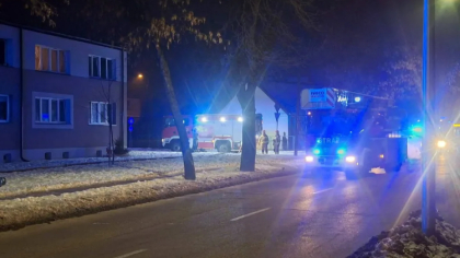 Ostrów Mazowiecka - Przed godziną 22.00 - w poniedziałek 2 lutego - doszło do po