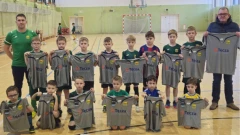 Nowe stroje dla ks2017. Sponsorem Centrum Budowlane Tęcza