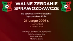 Walne Zebranie w MKS Małkinia. Klub podsumuje rok i zdecyduje o absolutorium dla zarządu