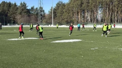 MKS Małkinia wróciła do gry. Mocny sparing w Długosiodle, zabrakło kropki nad "i"