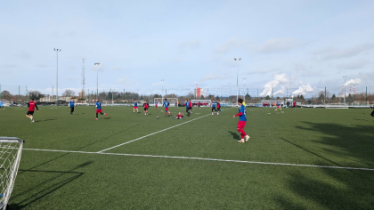 Ostrów Mazowiecka - MKS Małkinia ma za sobą kolejny mecz kontrolny w zimowych pr