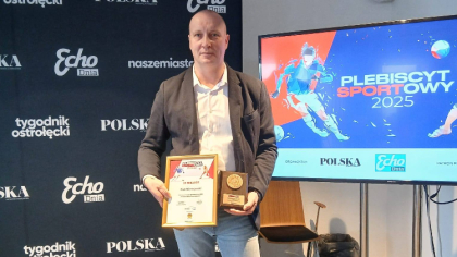 Ostrów Mazowiecka - KS Ostrovia Ostrów Mazowiecka ma kolejny powód do dumy. Klub