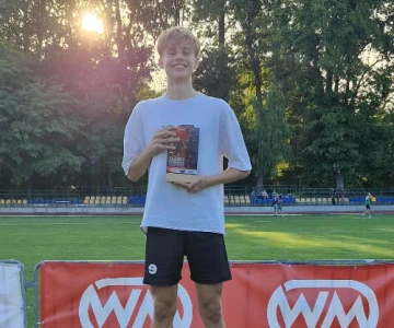 Znakomity sezon halowy ma za sobą Krystian Równy, reprezentujący klub Ostrowiank