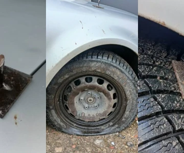 Na drodze w okolicach miejscowości Króle ponownie pojawiły się niebezpieczne met