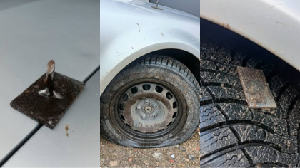 Ostrów Mazowiecka - Na drodze w okolicach miejscowości Króle ponownie pojawiły s