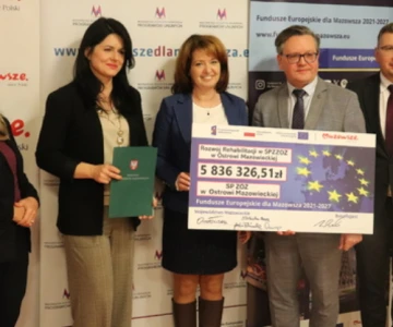 Ostrów Mazowiecka - Dzięki tym unijnym środkom Szpital w Ostrowi Mazowieckiej za