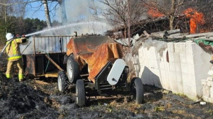 Ostrów Mazowiecka - W poniedziałek 9 marca 2026 po godz. 10.30 straż pożarna otr
