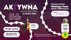 Droga Krzyżowa inaczej niż zwykle. Bieg i marsz zamiast ławek