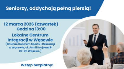 Ostrów Mazowiecka - Wójt Gminy Wąsewo zaprasza seniorów na wyjątkowe warsztaty, 