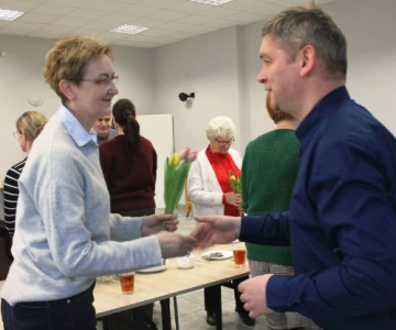 ​Z okazji Dnia Kobiet zorganizowaliśmy małe spotkanie, aby podziękować naszym Pa