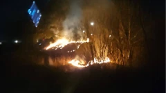 Pożar w Małkini Górnej. Z ogniem walczyło 15 strażaków (zdjęcia)