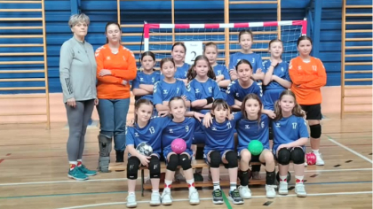 Ostrów Mazowiecka - W ostatnią sobotę lutego młodsza drużyna UKS Dwójka Małkinia