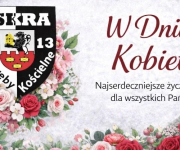 Iskra Zaręby Kościelne dołączyła do klubów, które z okazji Dnia Kobiet opublikow