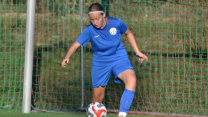 Utalentowana piłkarka młodego pokolenia Klara Kocińska rodem