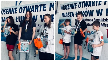 Podczas XXIX Wiosennych Otwartych Zawodów w Pływaniu im. And